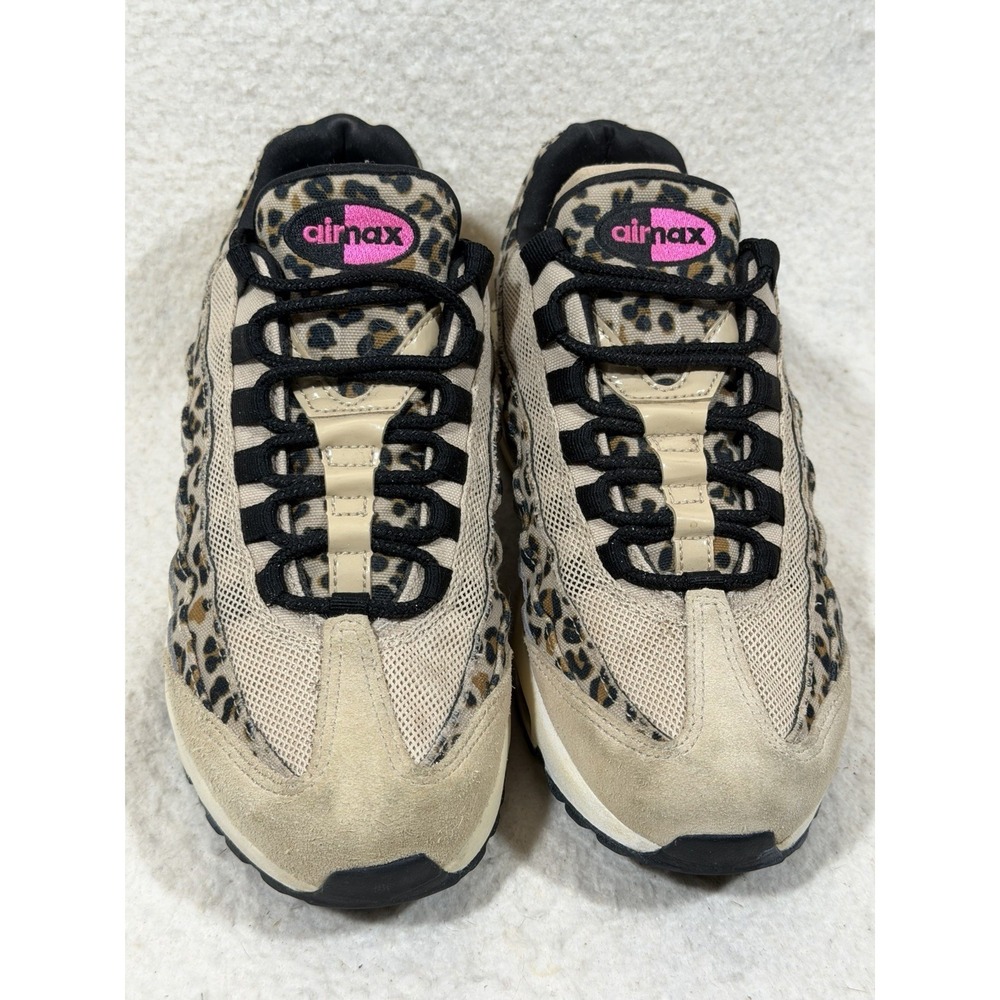 Nike Air Max 95 Womens 8 5 Leopard Animal Print Pink Retro Y2K Sneakers